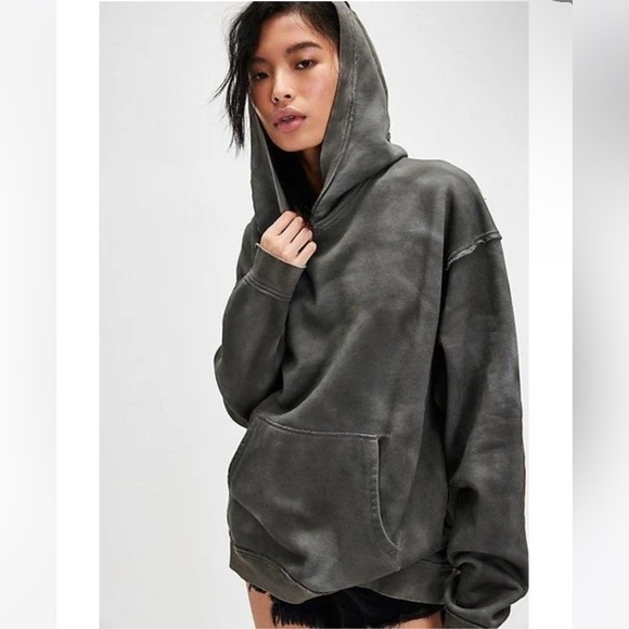 Free People Your Favorite Washed Hoodie Size XS NWT - Picture 1 of 15